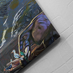 Lion King Starry Night Canvas Print Wall Art - Nysekai