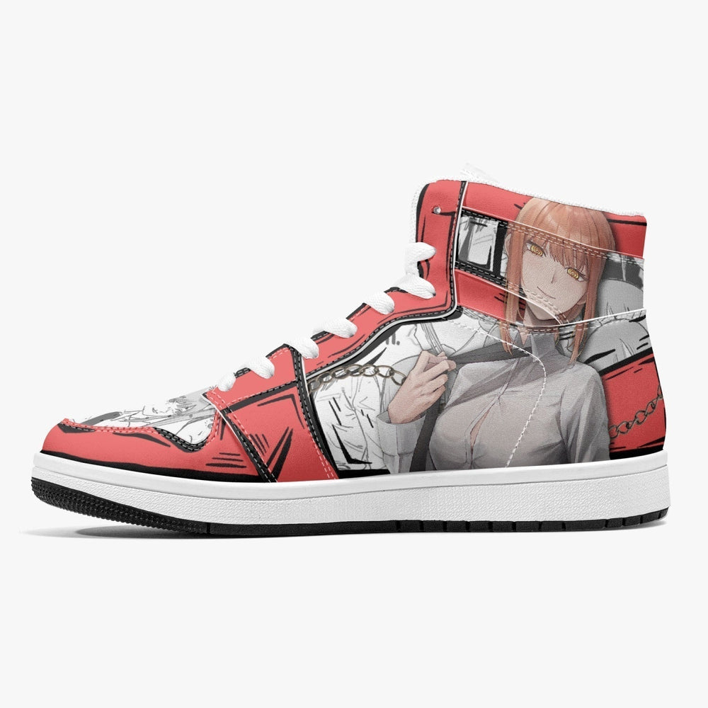 Makima Chainsaw Man Mid 1 Basketball Shoes