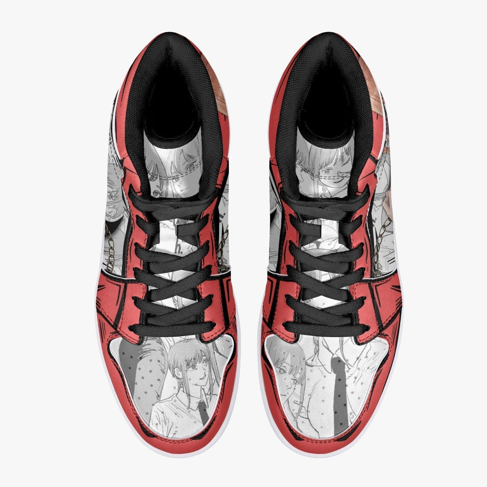 Makima Chainsaw Man Mid 1 Basketball Shoes