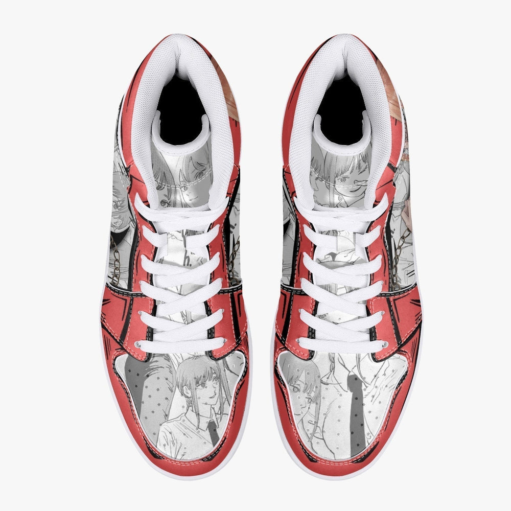 Makima Chainsaw Man Mid 1 Basketball Shoes