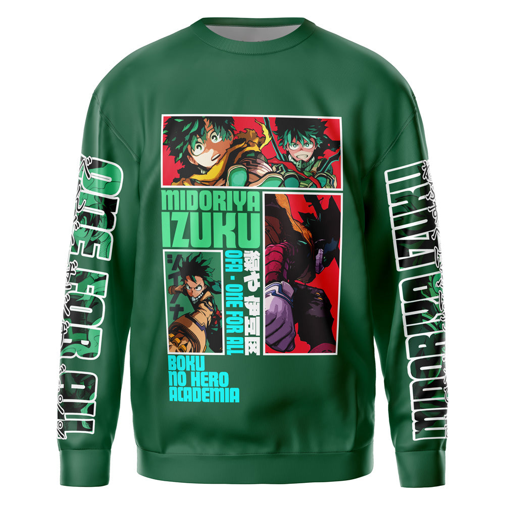 Midoriya Izuku My Hero Academia" Streetwear Sweatshirt