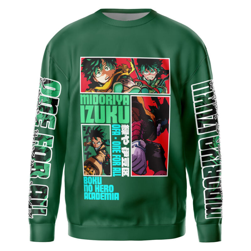 Midoriya Izuku My Hero Academia Streetwear Sweatshirt