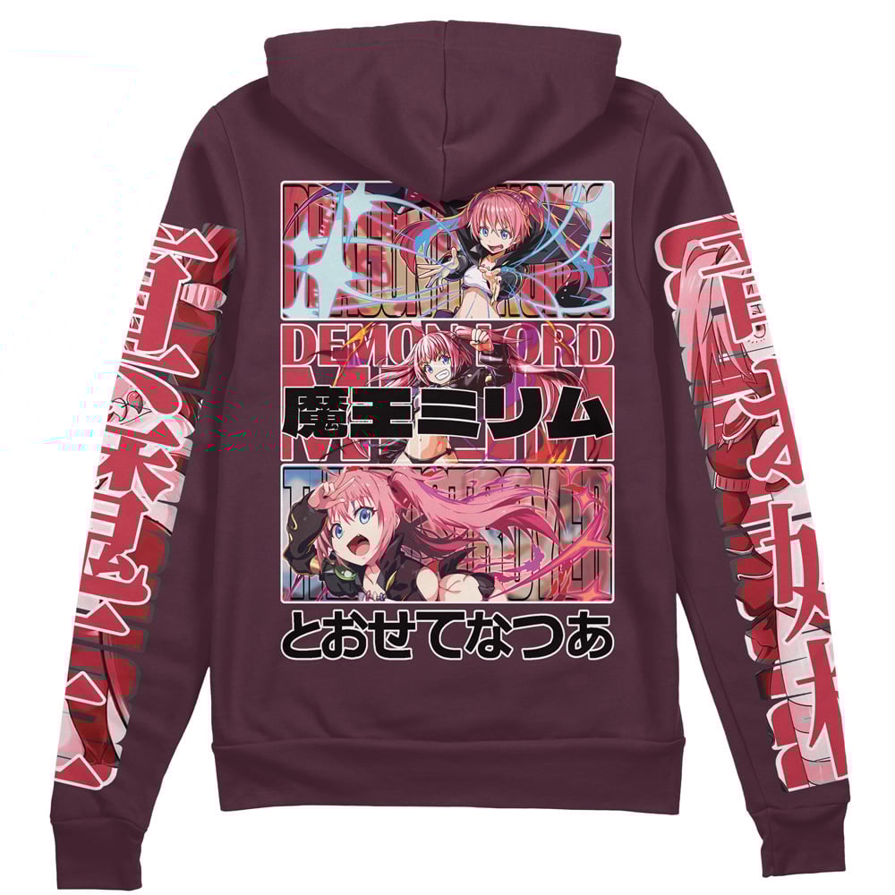 Milim Nava That Time I Got Reincarnated as a Slime" Streetwear Zip Hoodie Jacket