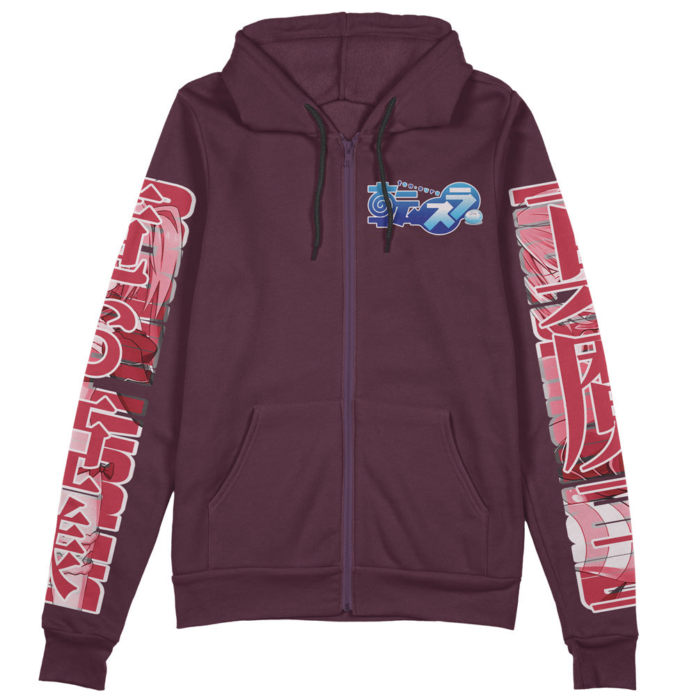 Milim Nava That Time I Got Reincarnated as a Slime Streetwear Zip Hoodie Jacket