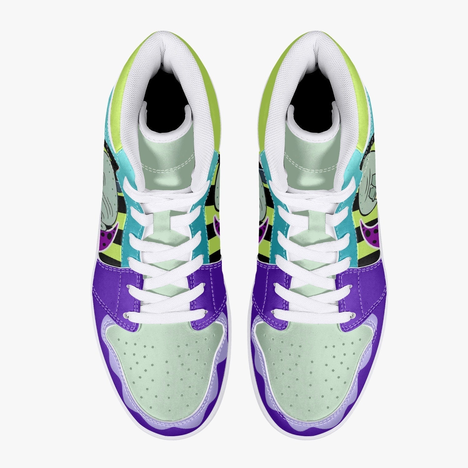 Otakuri "Squidward Tentacles" SpongeBob Mid 1 Basketball Shoes