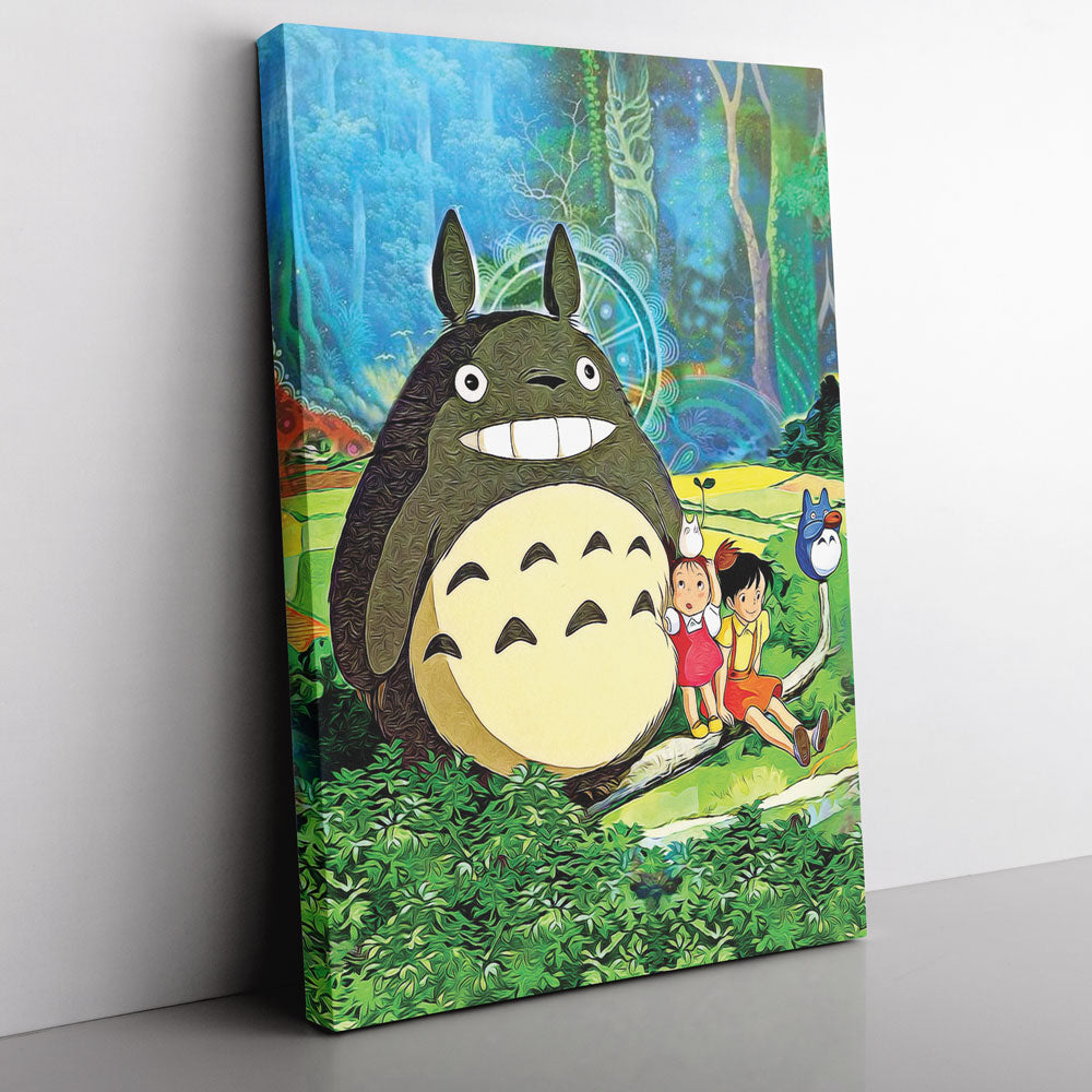 My Neighbor Totoro Studio Ghibli Canvas Print Wall Art - Nysekai