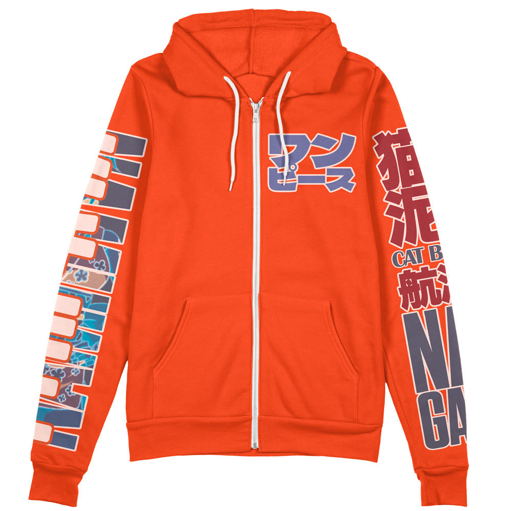 Nami V2 One Piece Streetwear Zip Hoodie Jacket