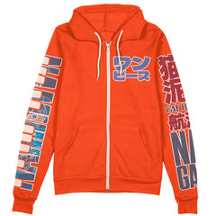 Nami V2 One Piece Streetwear Zip Hoodie Jacket
