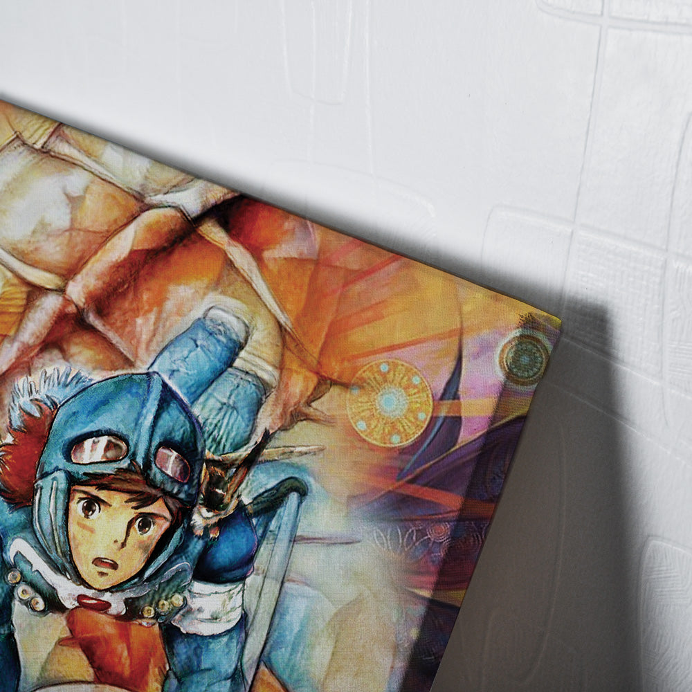 Nausicaa of the Valley of the Wind Studio Ghibli Canvas Print Wall Art - Nysekai