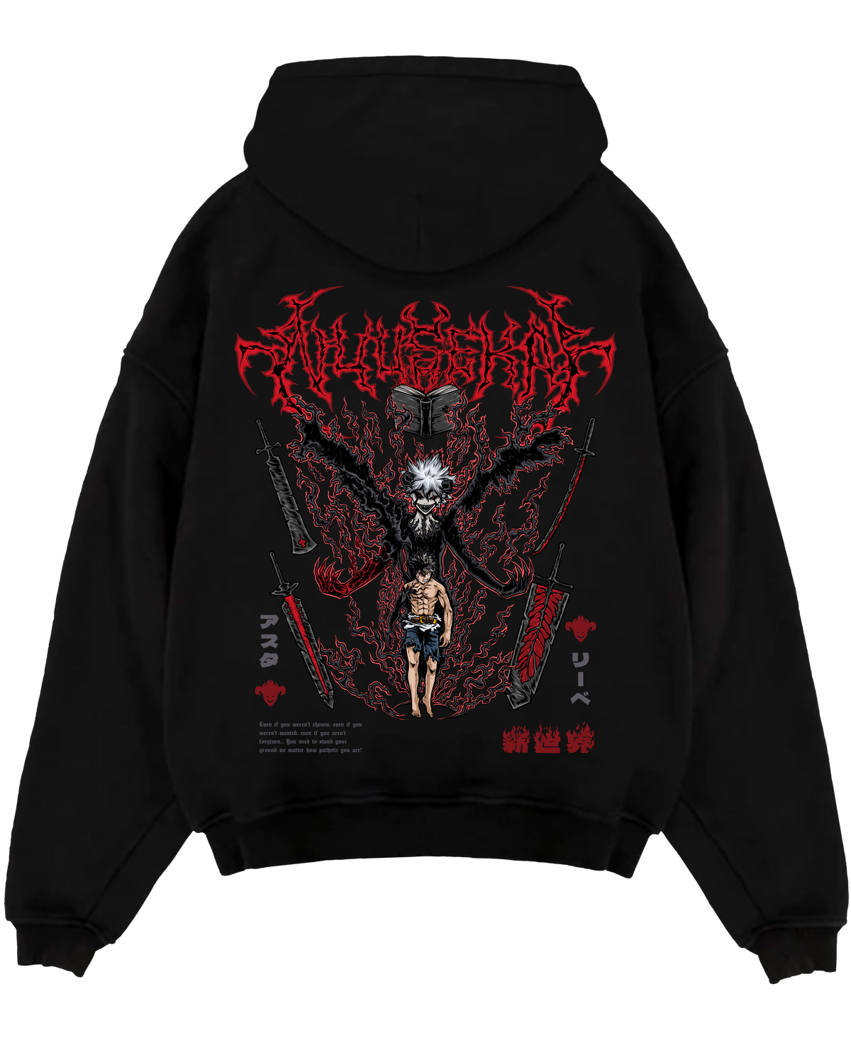 Asta X Liebe - Black Clover Hoodie