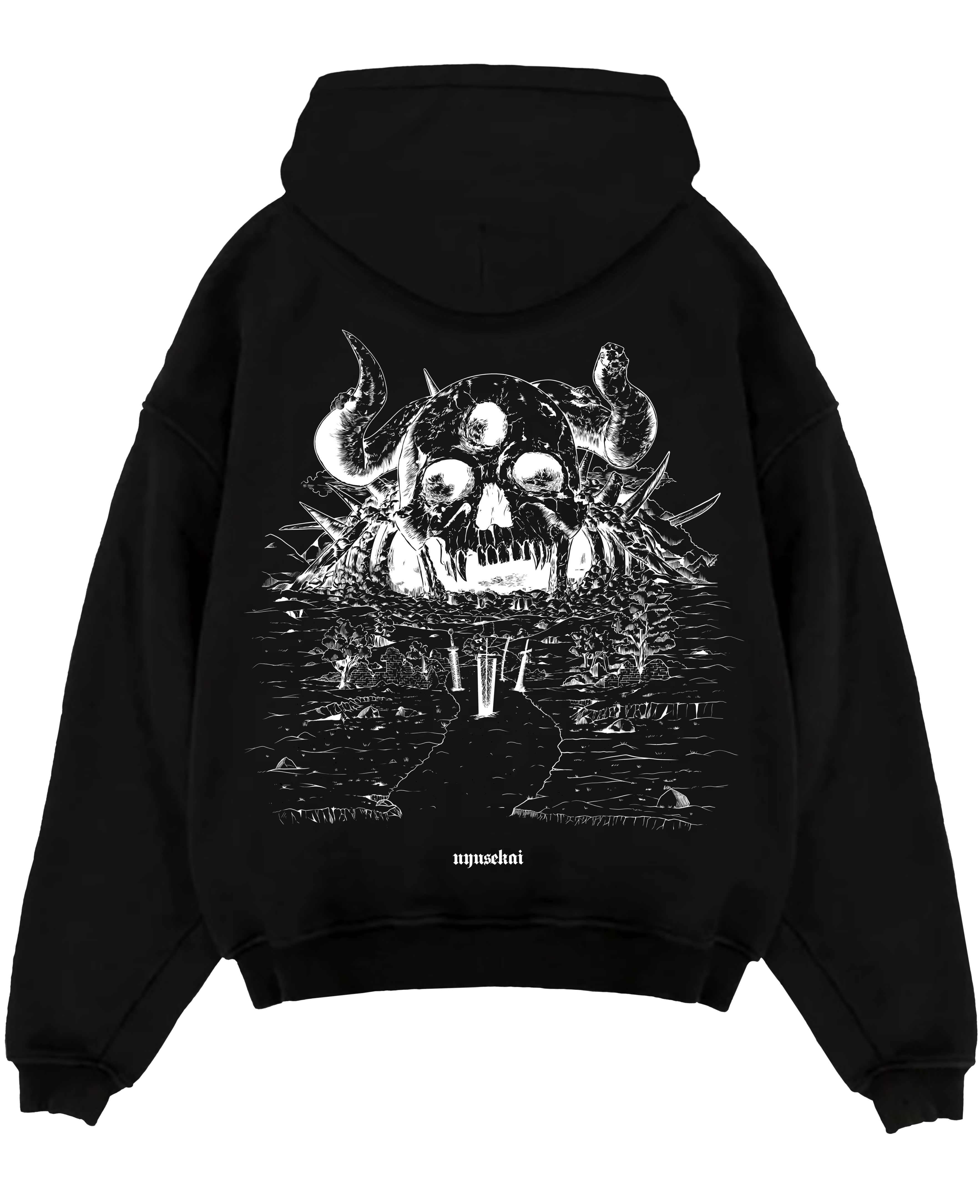 Demon Skull - Black Clover Hoodie