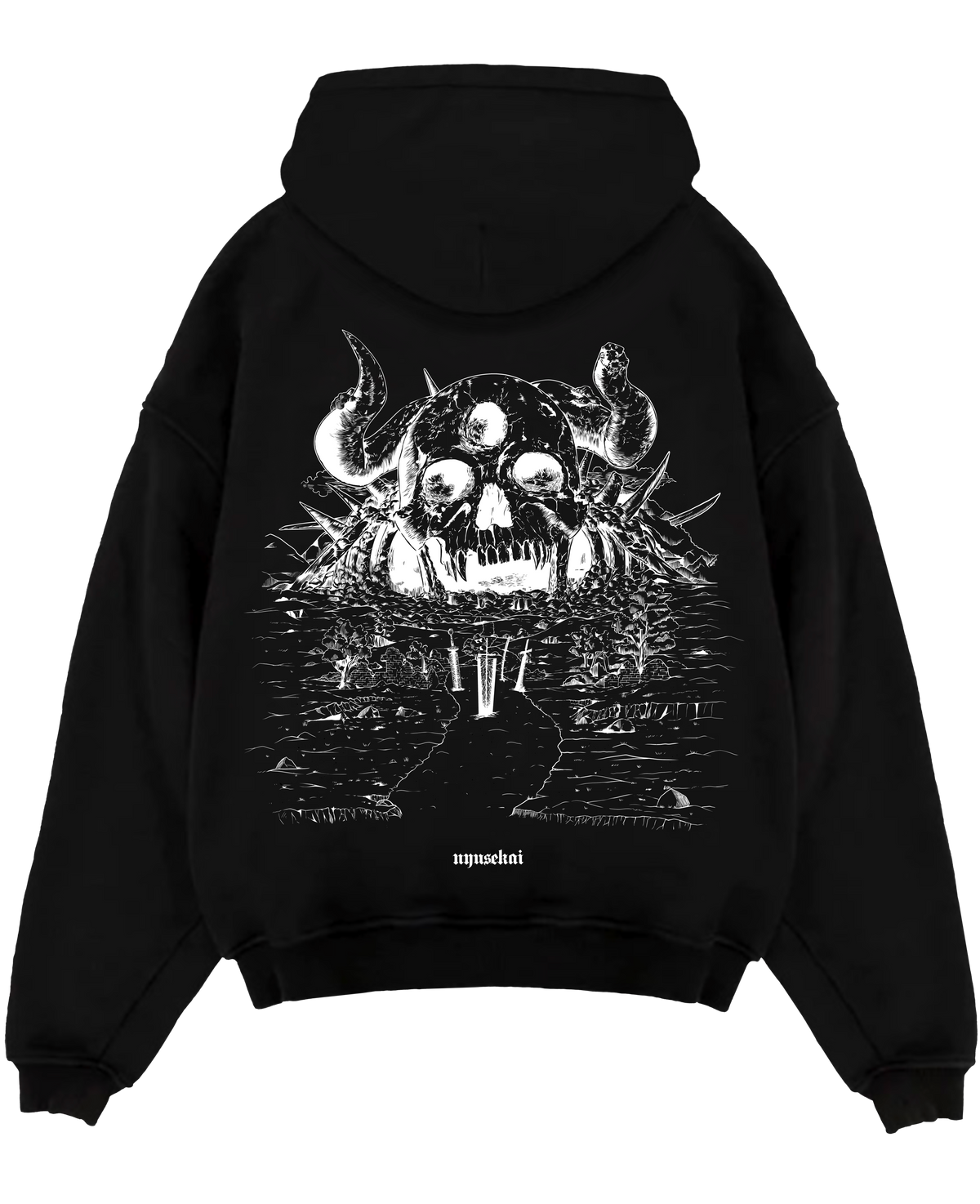 Demon Skull - Black Clover Hoodie