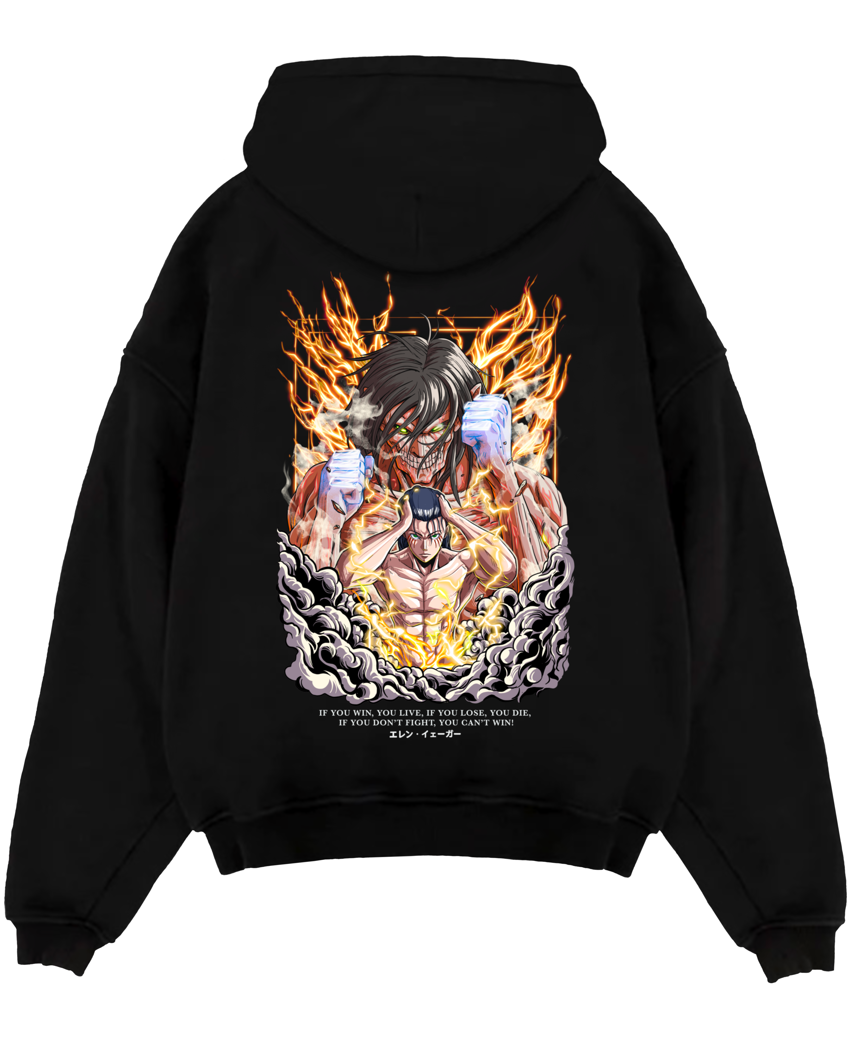 Eren X Attack Titan - AOT Hoodie