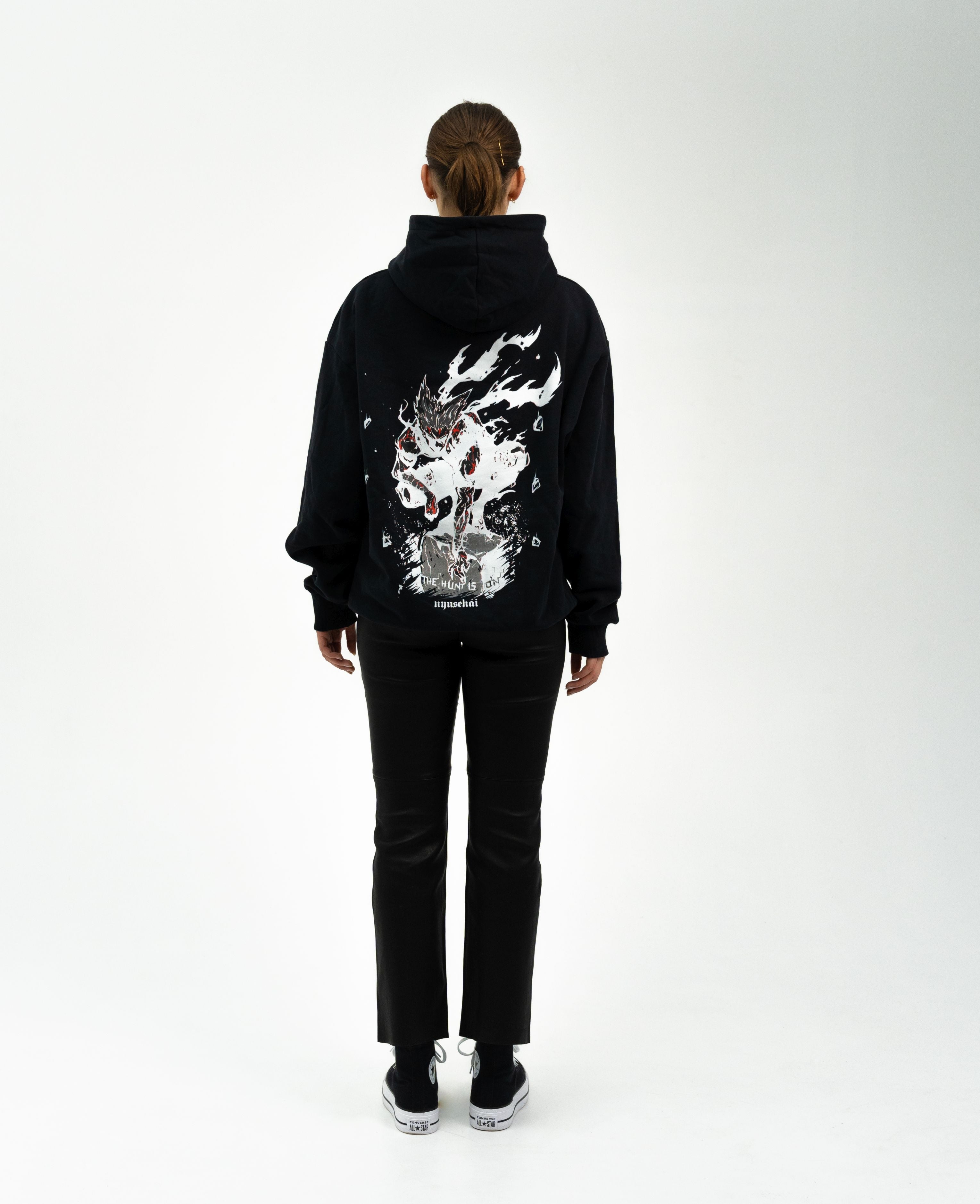 Garou X THE HUNT IS ON - One Punch Man Hoodie