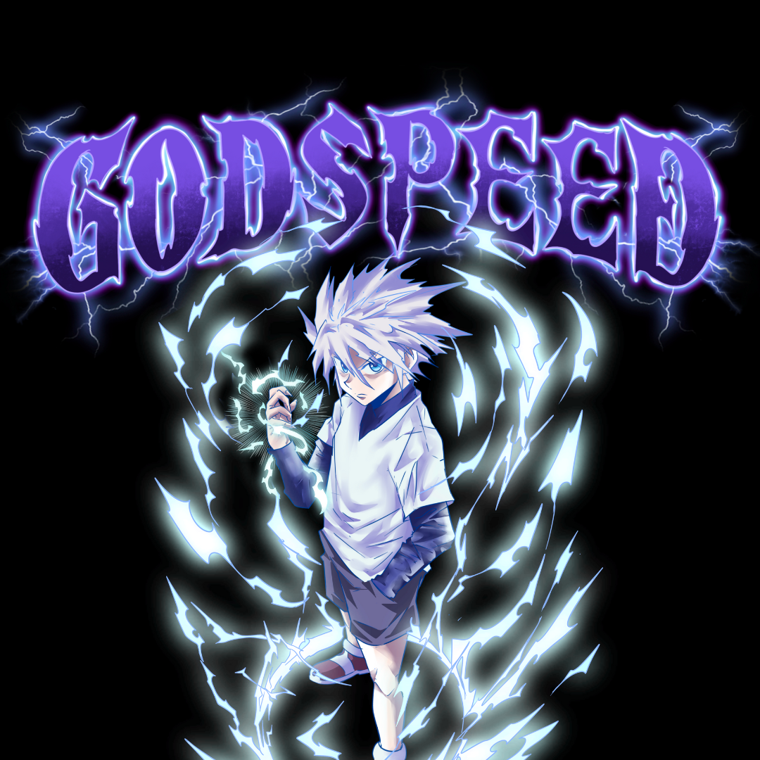 Killua X Godspeed - Hunter X Hunter Hoodie V1