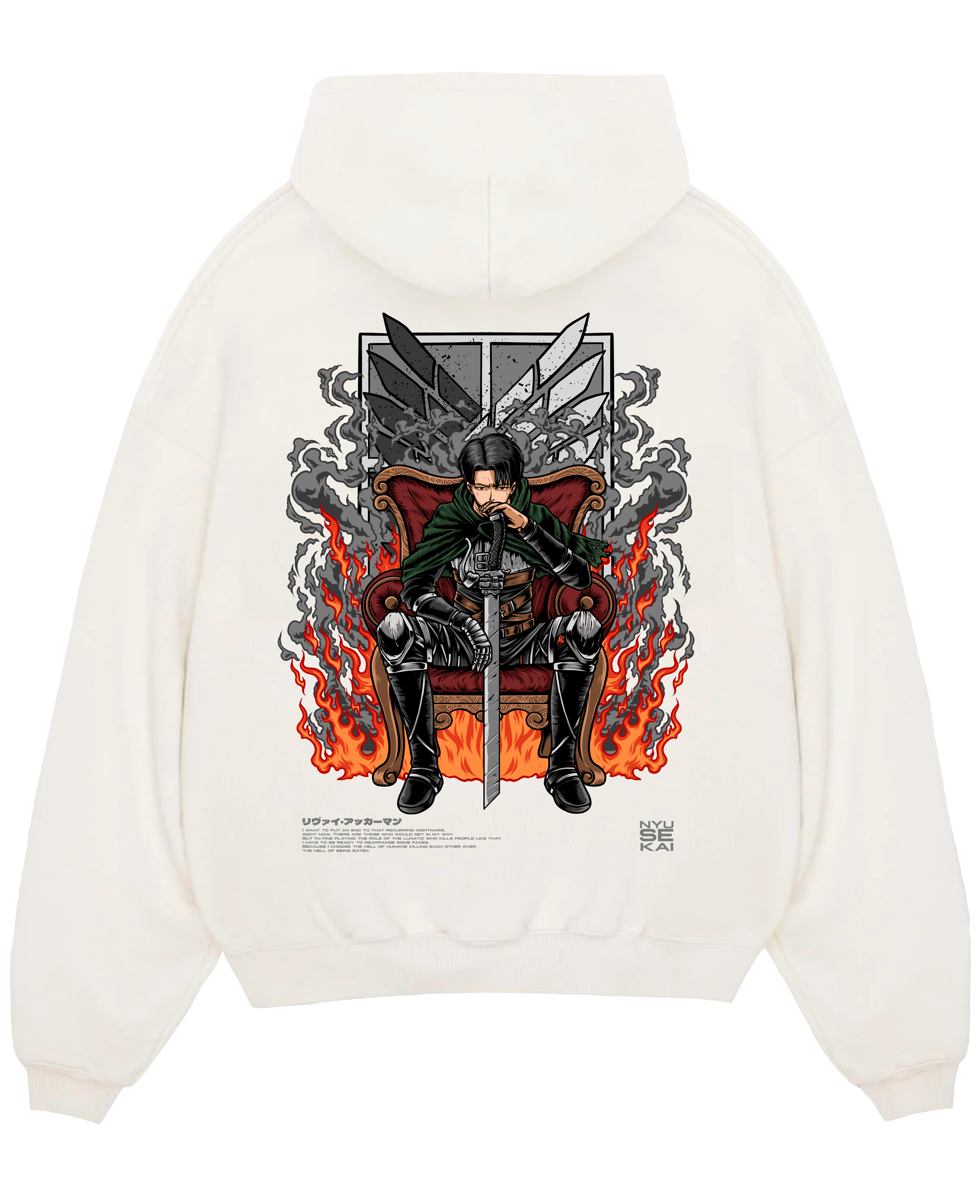 Levi X Throne - AOT Hoodie