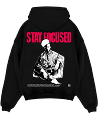 Saitama X Stay Focused - One Punch Man Hoodie