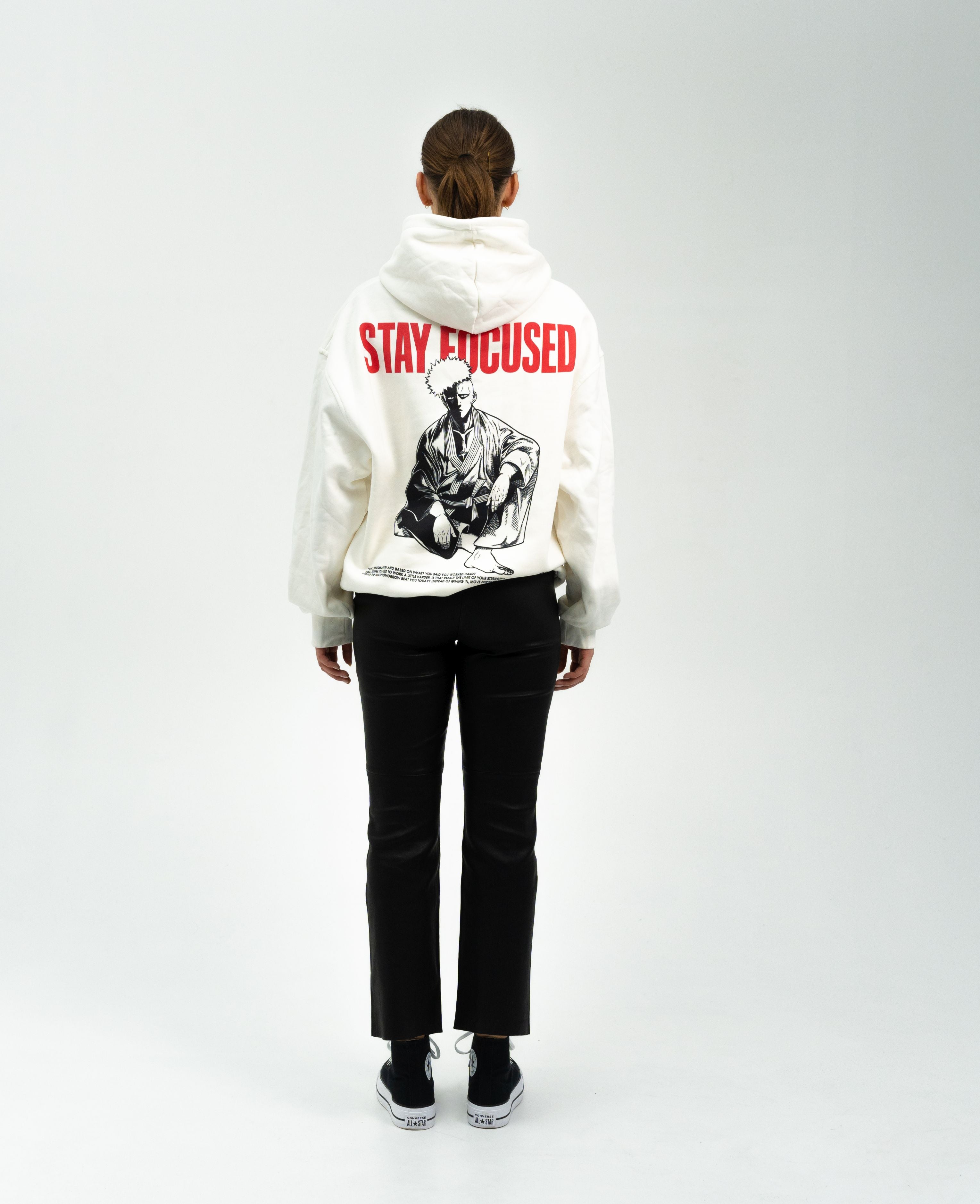 Saitama X Stay Focused - One Punch Man Hoodie