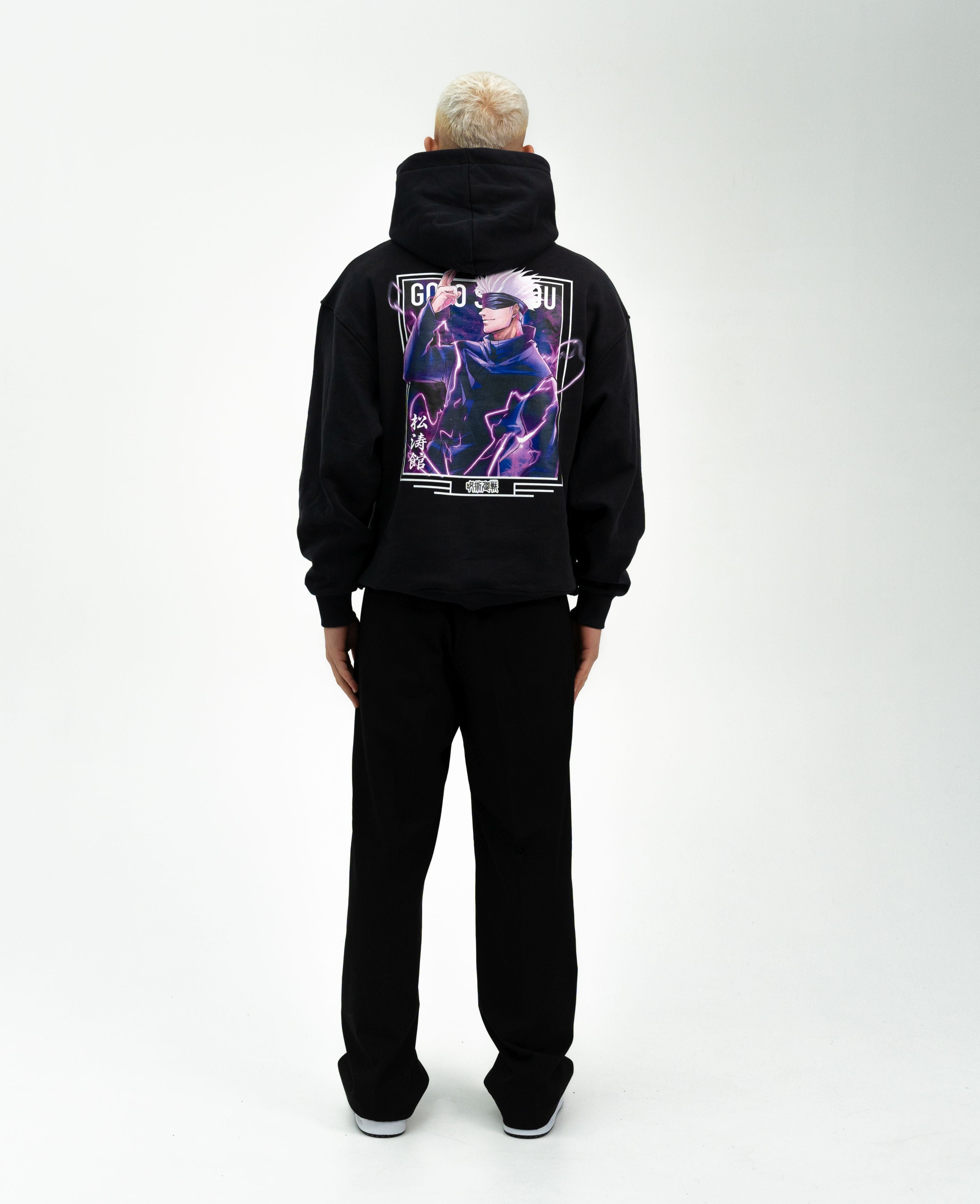 Satoru Gojo X Purple Lightning - Jujutsu Kaisen Hoodie