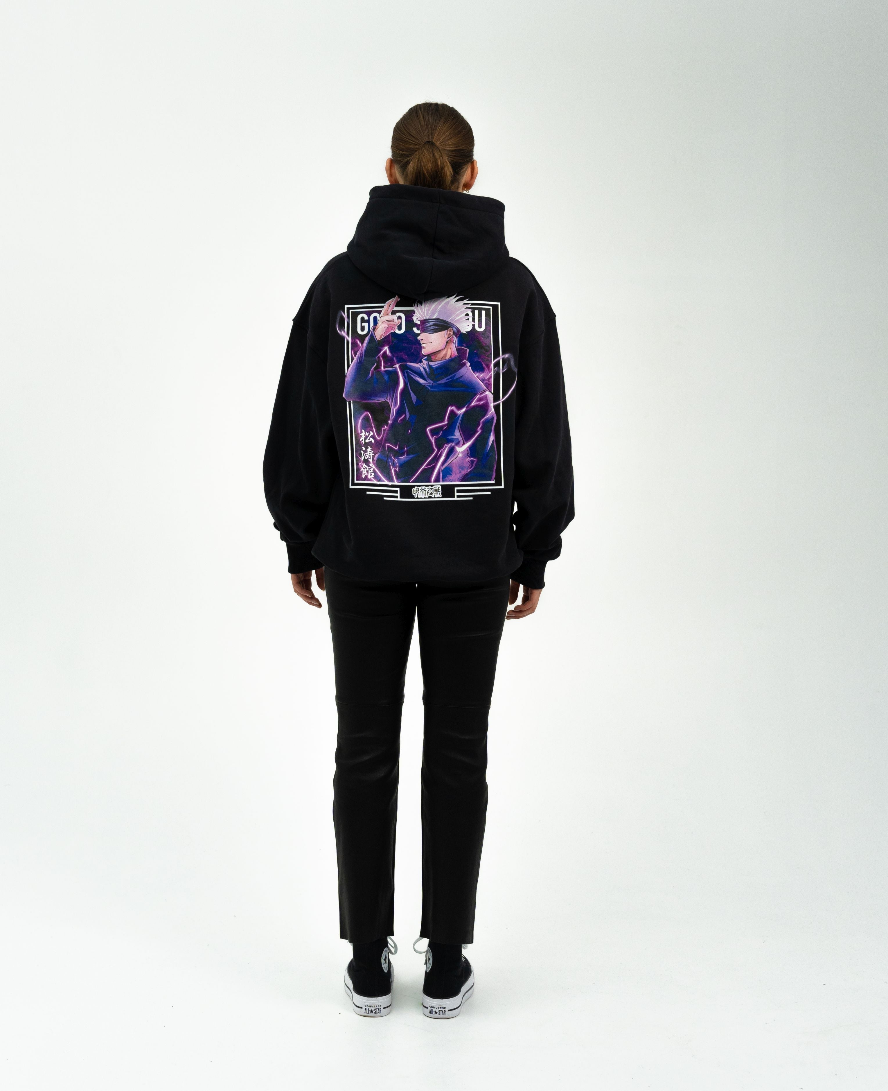 Satoru Gojo X Purple Lightning - Jujutsu Kaisen Hoodie