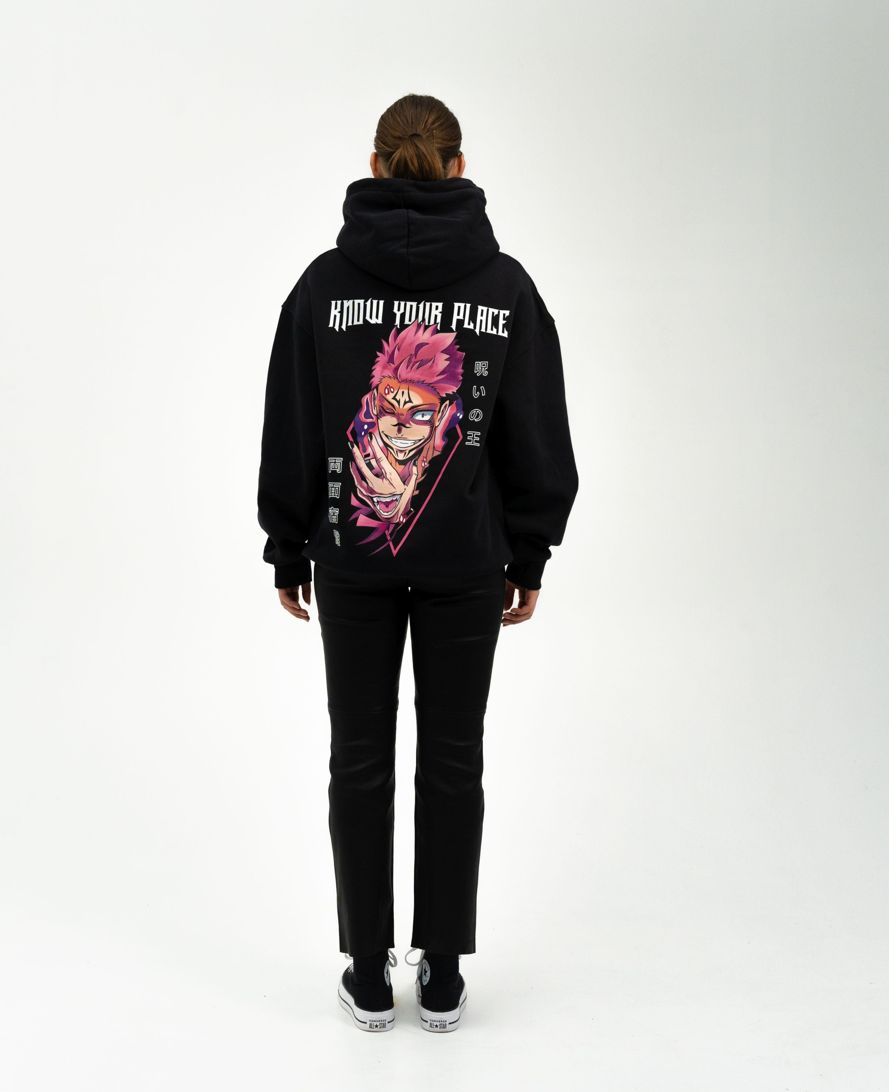 Sukuna X Know your place - Jujutsu Kaisen Hoodie