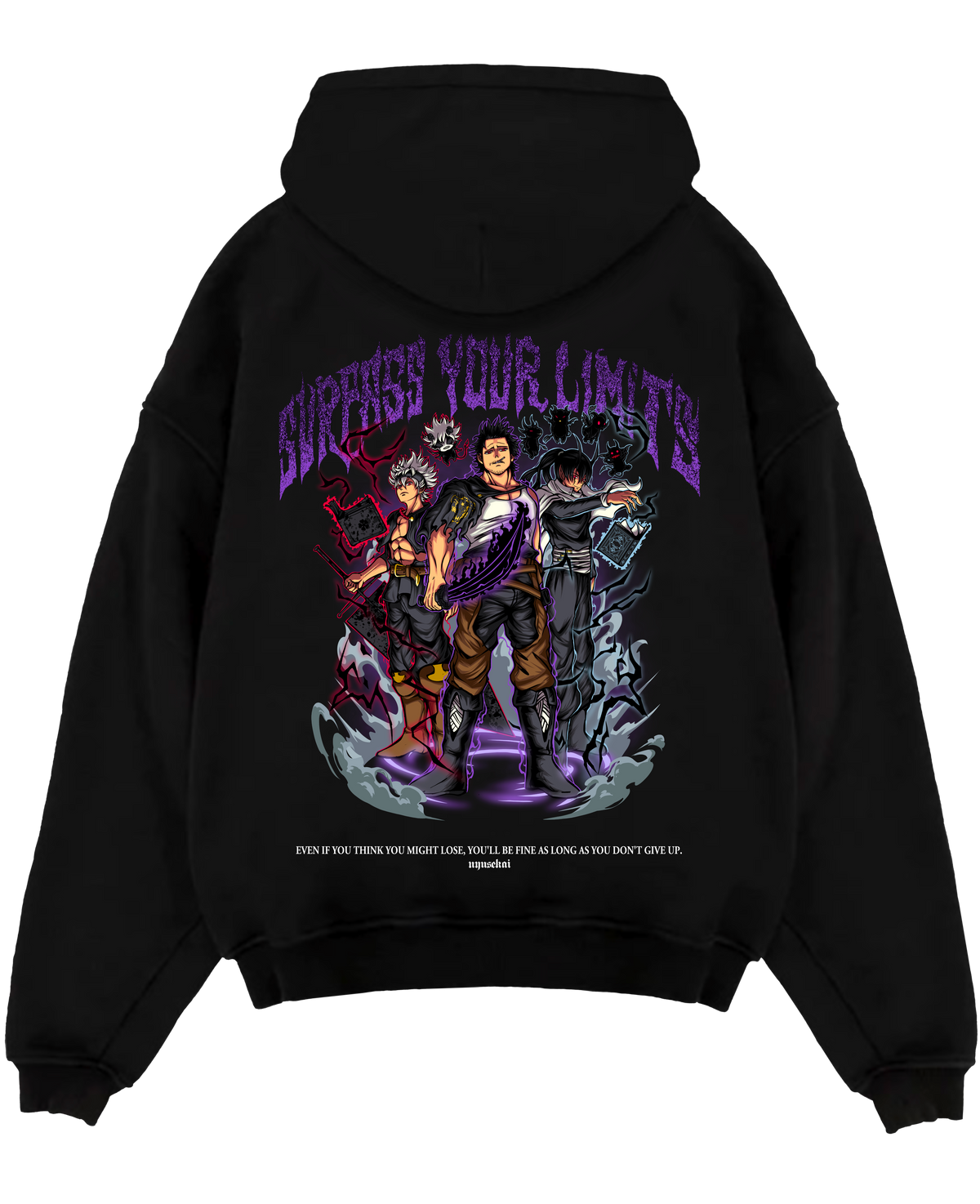 Yami X Asta X Nacht - Black Clover Hoodie