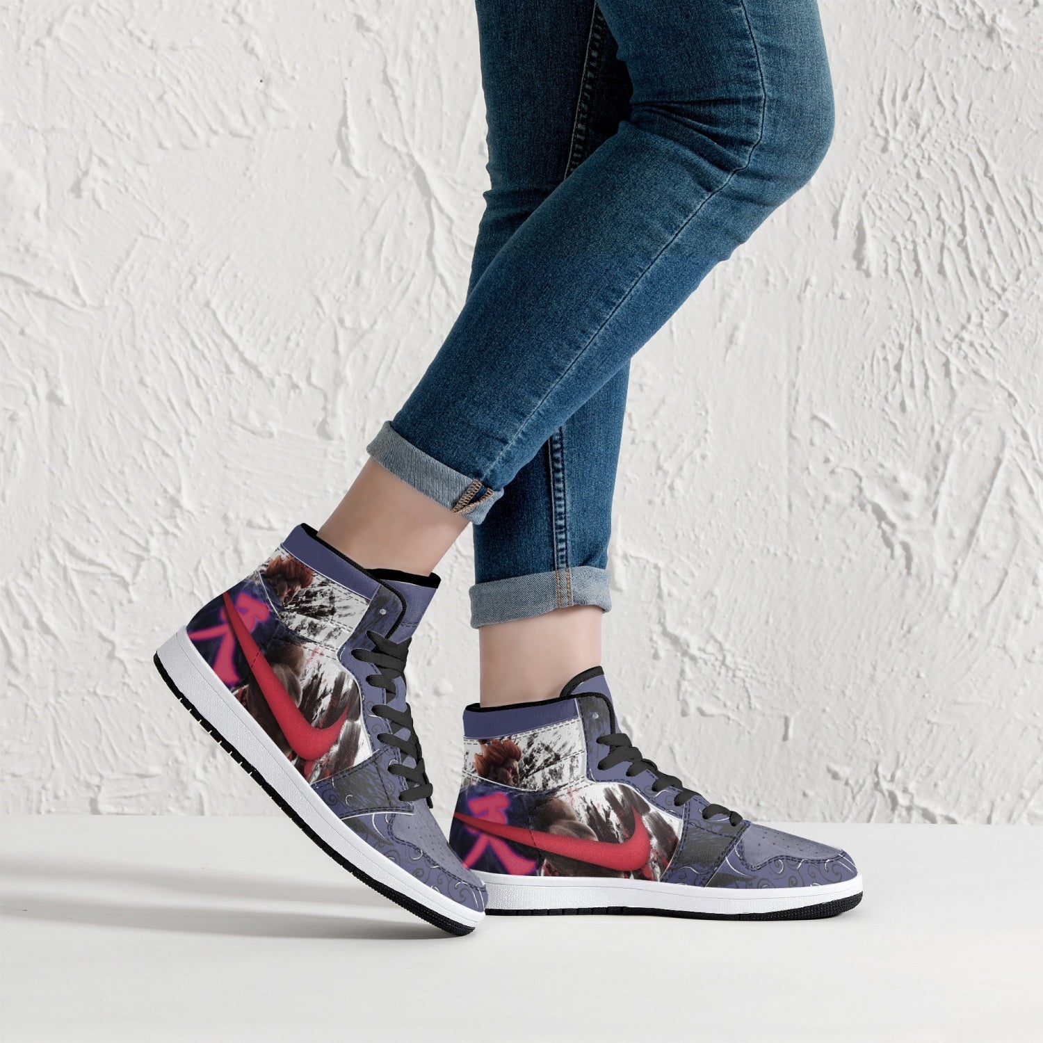Akuma Street Fighter Mid 1 Basketball Shoes