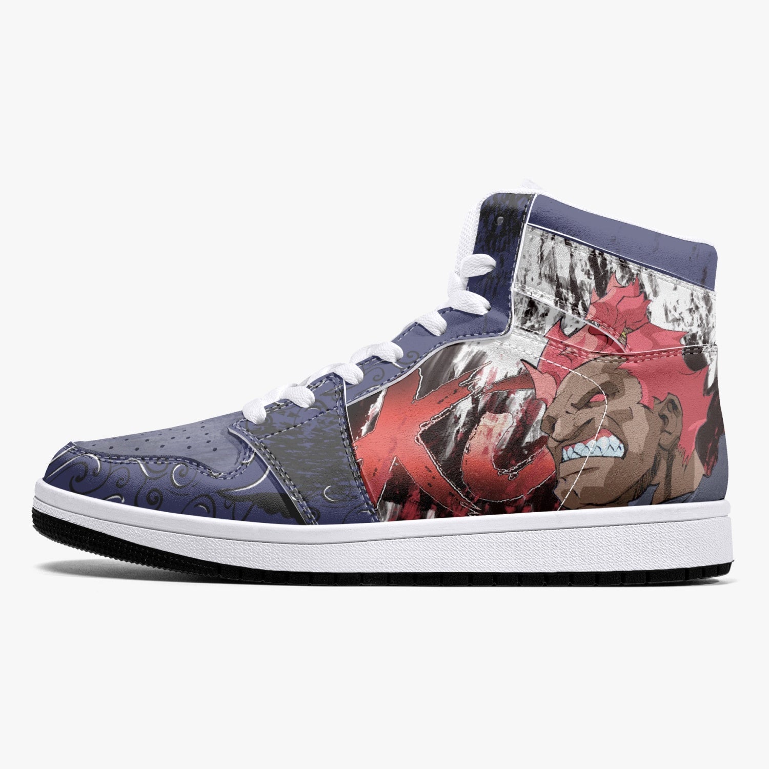 Akuma Street Fighter Mid 1 Basketball Shoes