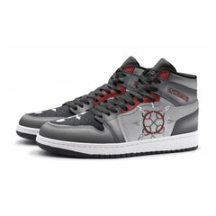 Axel Chakram Kingdom Hearts Mid 1 Basketball Shoes