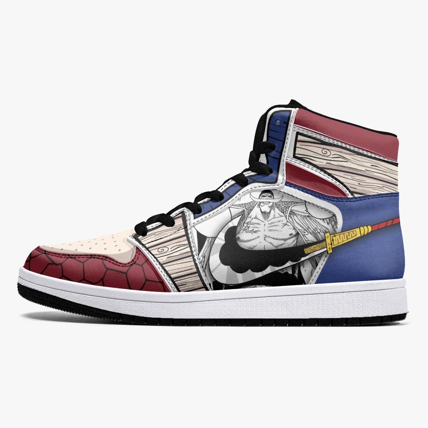 Edward Newgate One Piece Mid 1 Basketball Shoes