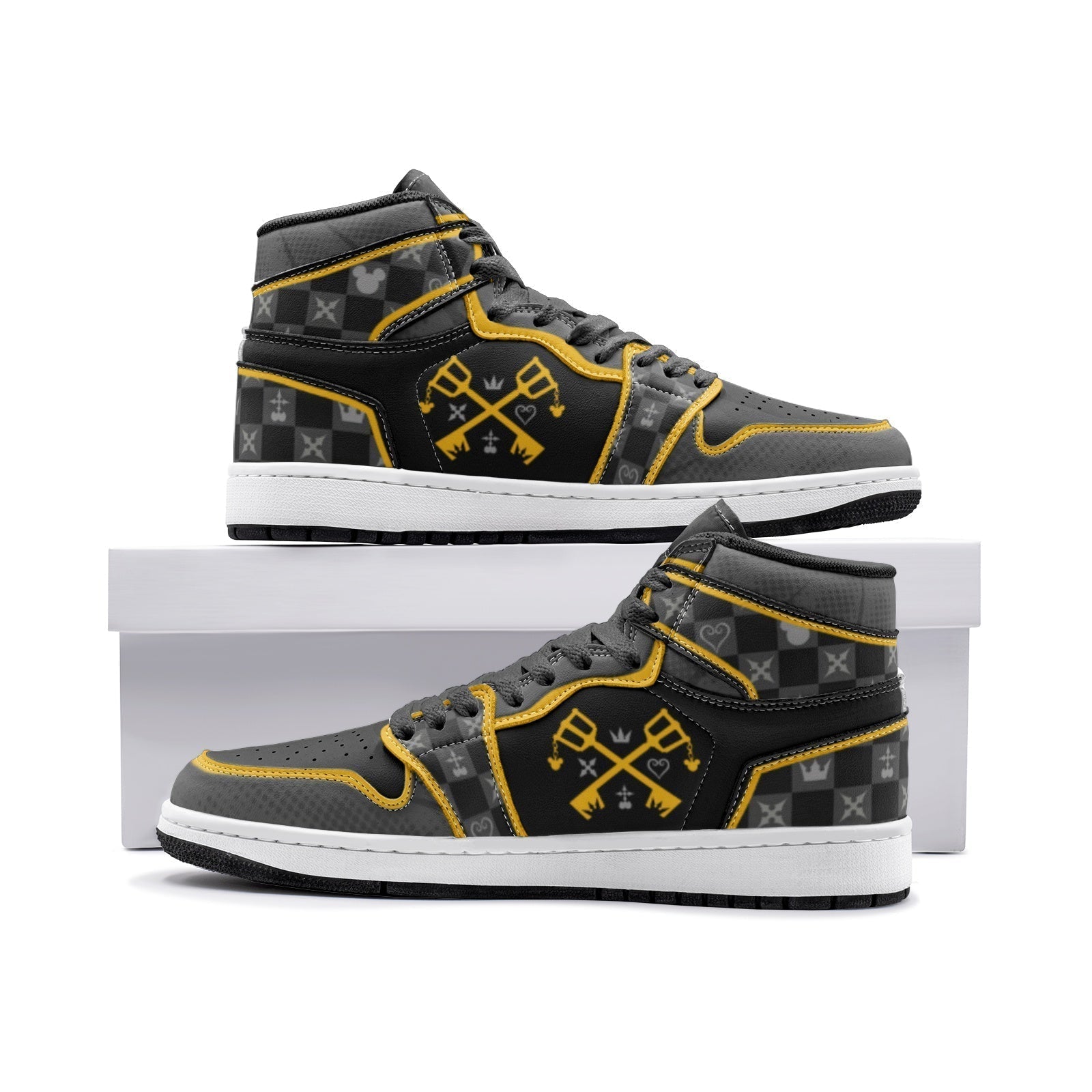 Kingdom Hearts V2 Mid 1" Basketball Shoes