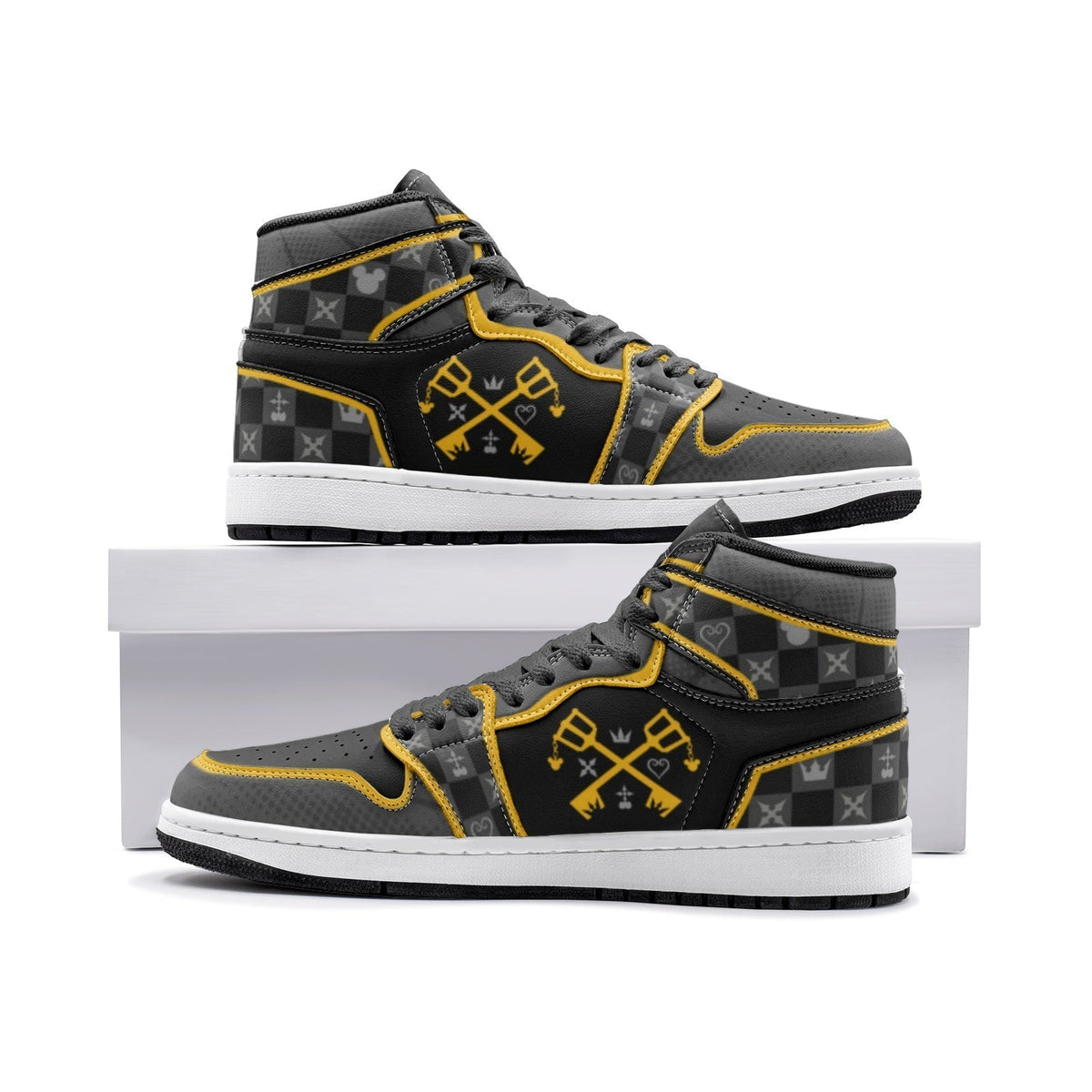Kingdom Hearts V2 Mid 1" Basketball Shoes