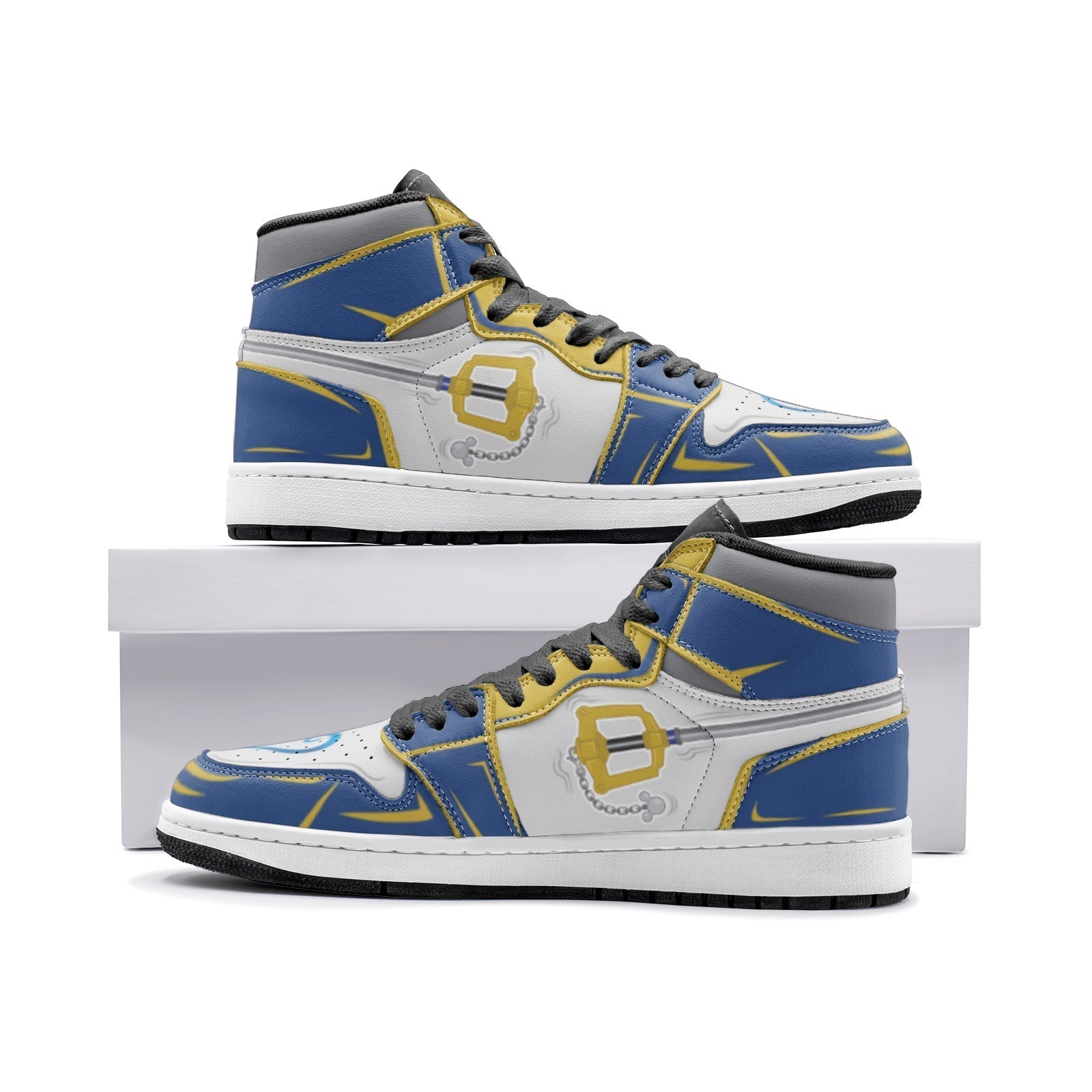 Kingdom Key Kingdom Hearts Mid 1" Basketball Shoes