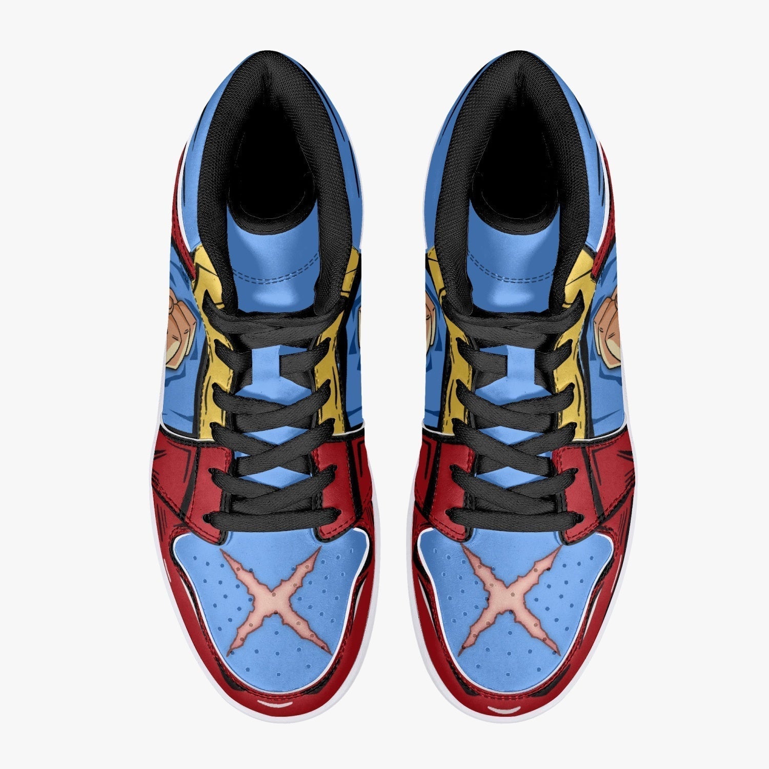 Monkey D. Luffy Fist One Piece Mid 1 Basketball Shoes