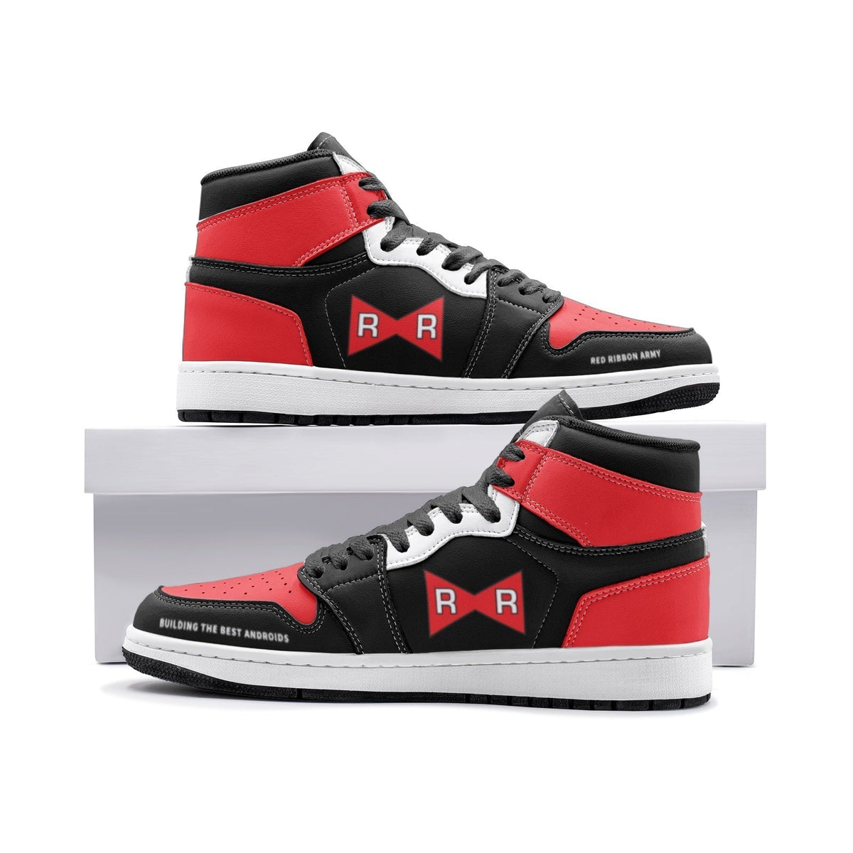 Red Ribbon Dragonball Z Mid 1" Basketball Shoes