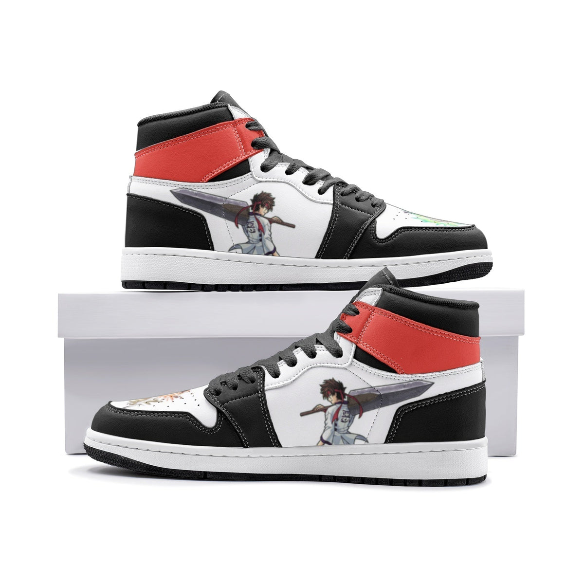 Sanosuke Sagara Rurouni Kenshin Mid 1" Basketball Shoes
