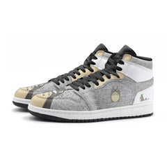 Totoro Smile My Neighbor Totoro Mid 1 Basketball Shoes