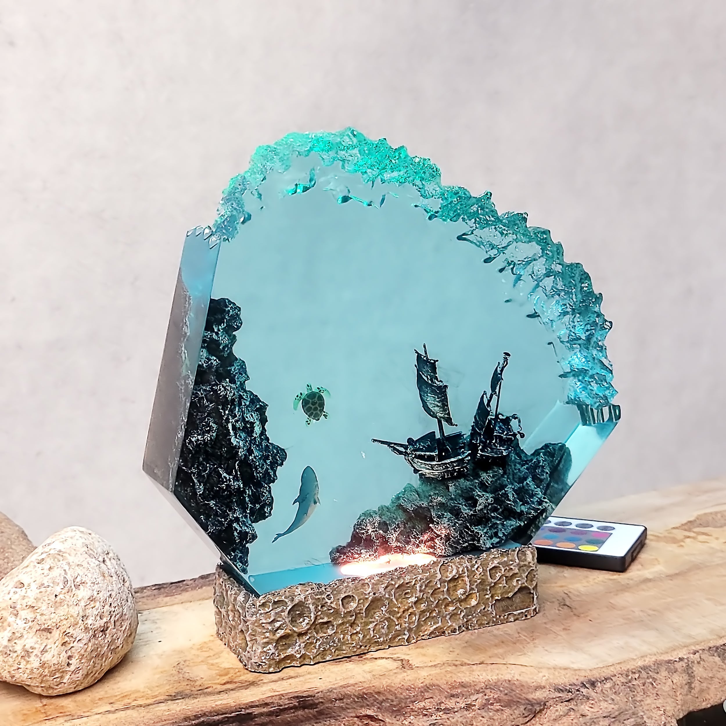 OCEAN SHIPWRECK - Handmade Night Lights - Nysekai