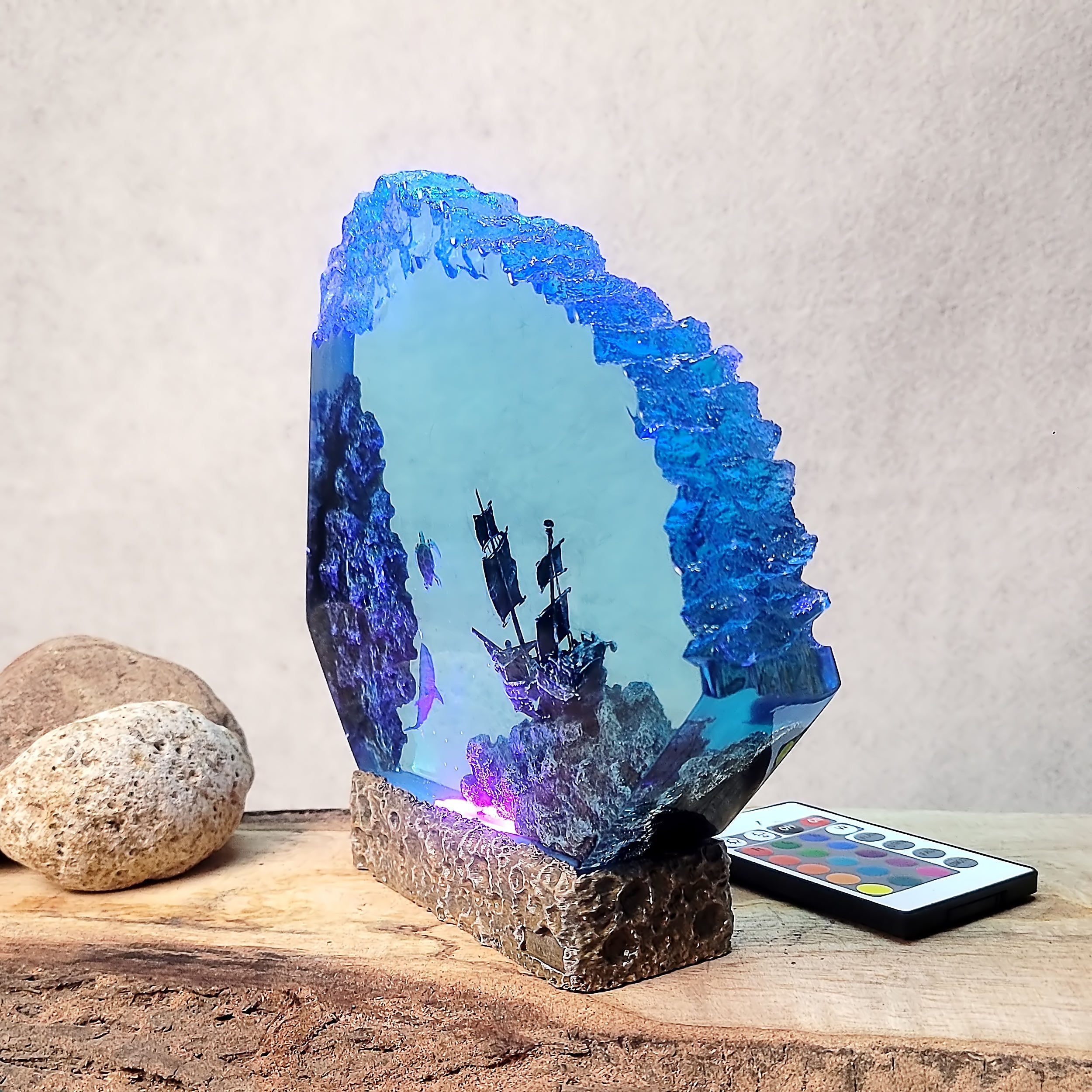 OCEAN SHIPWRECK - Handmade Night Lights - Nysekai