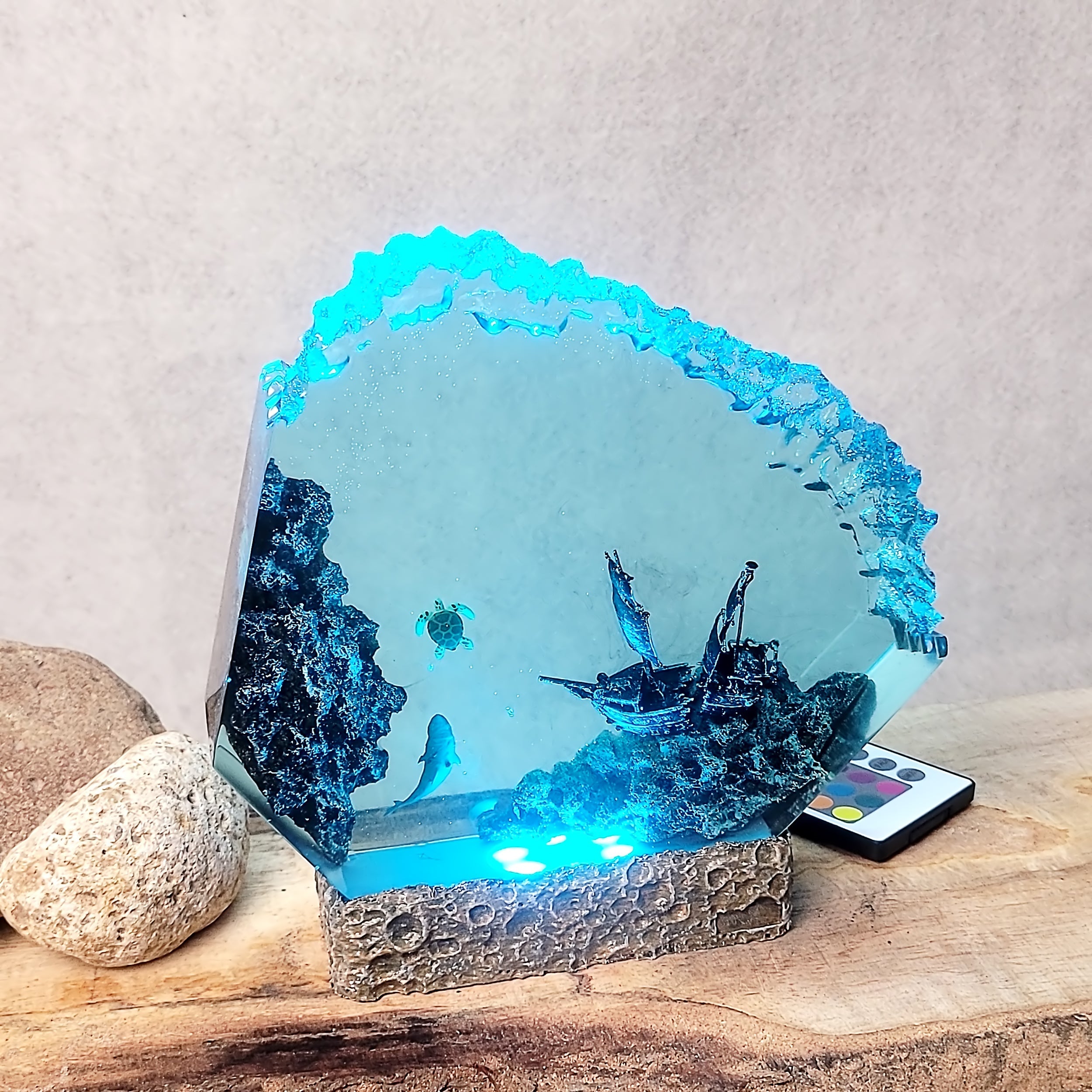 OCEAN SHIPWRECK - Handmade Night Lights - Nysekai