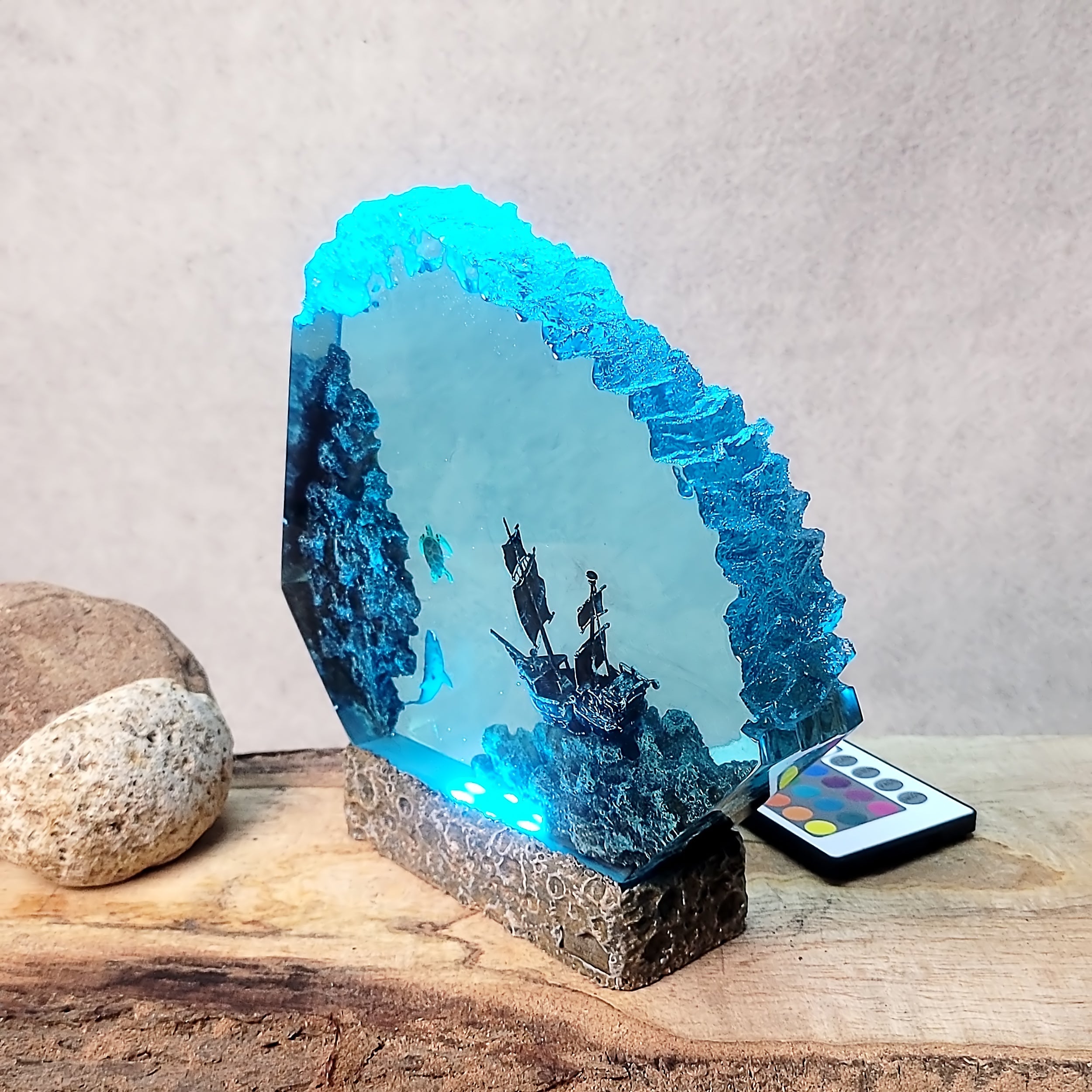 OCEAN SHIPWRECK - Handmade Night Lights - Nysekai