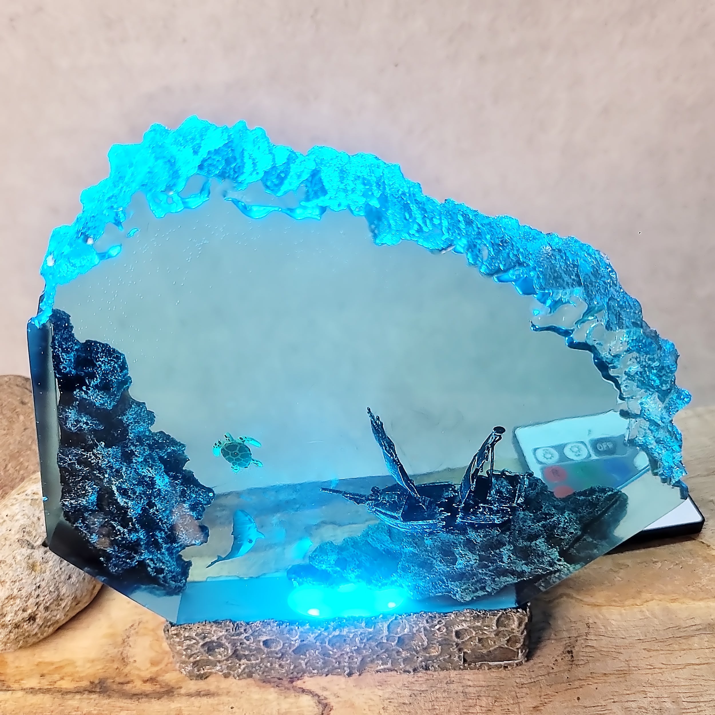 OCEAN SHIPWRECK - Handmade Night Lights - Nysekai