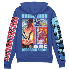 Todoroki Shoto My Hero Academia" Streetwear Zip Hoodie Jacket