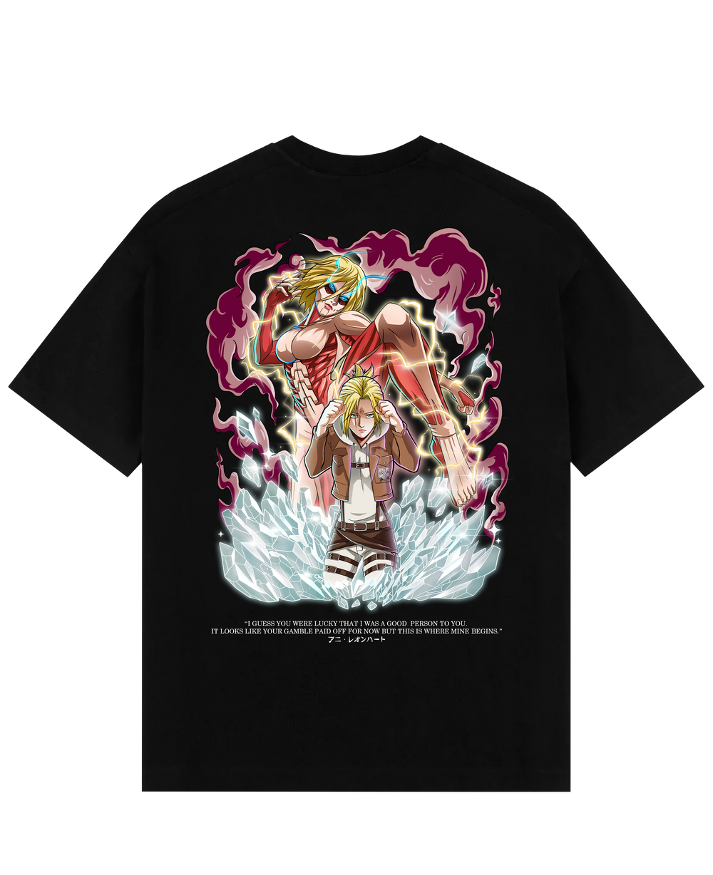 Annie X Female Titan - AOT Oversize T-Shirt