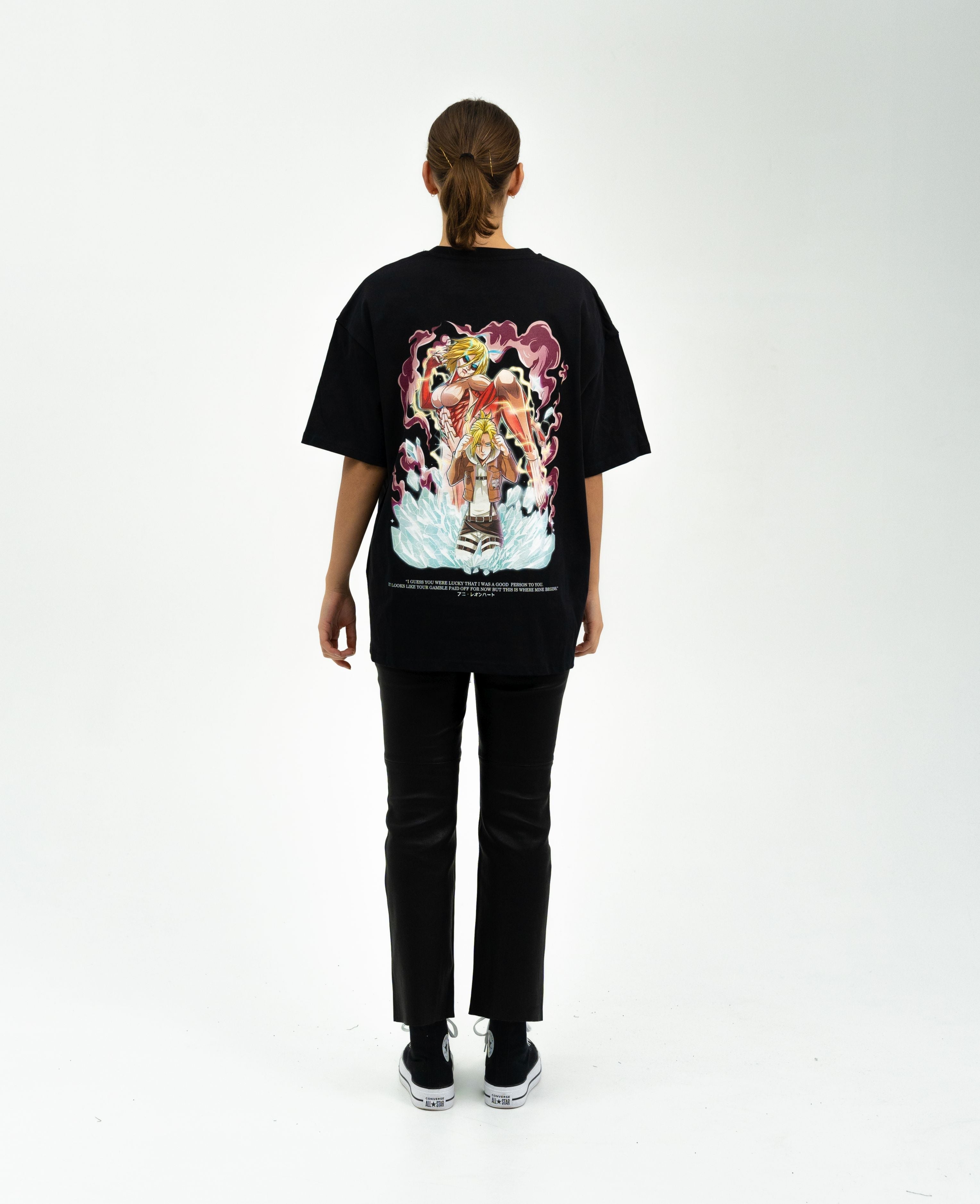 Annie X Female Titan - AOT Oversize T-Shirt