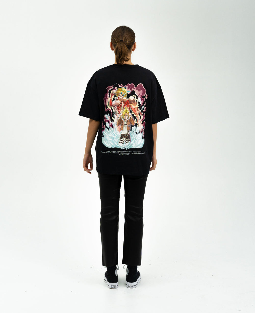 Annie X Female Titan - AOT Oversize T-Shirt