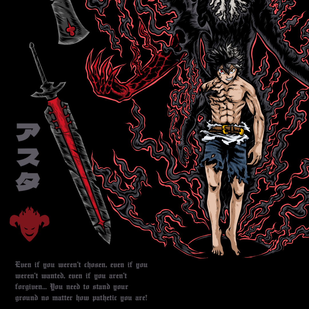 Asta X Liebe - Black Clover Oversize T-Shirt