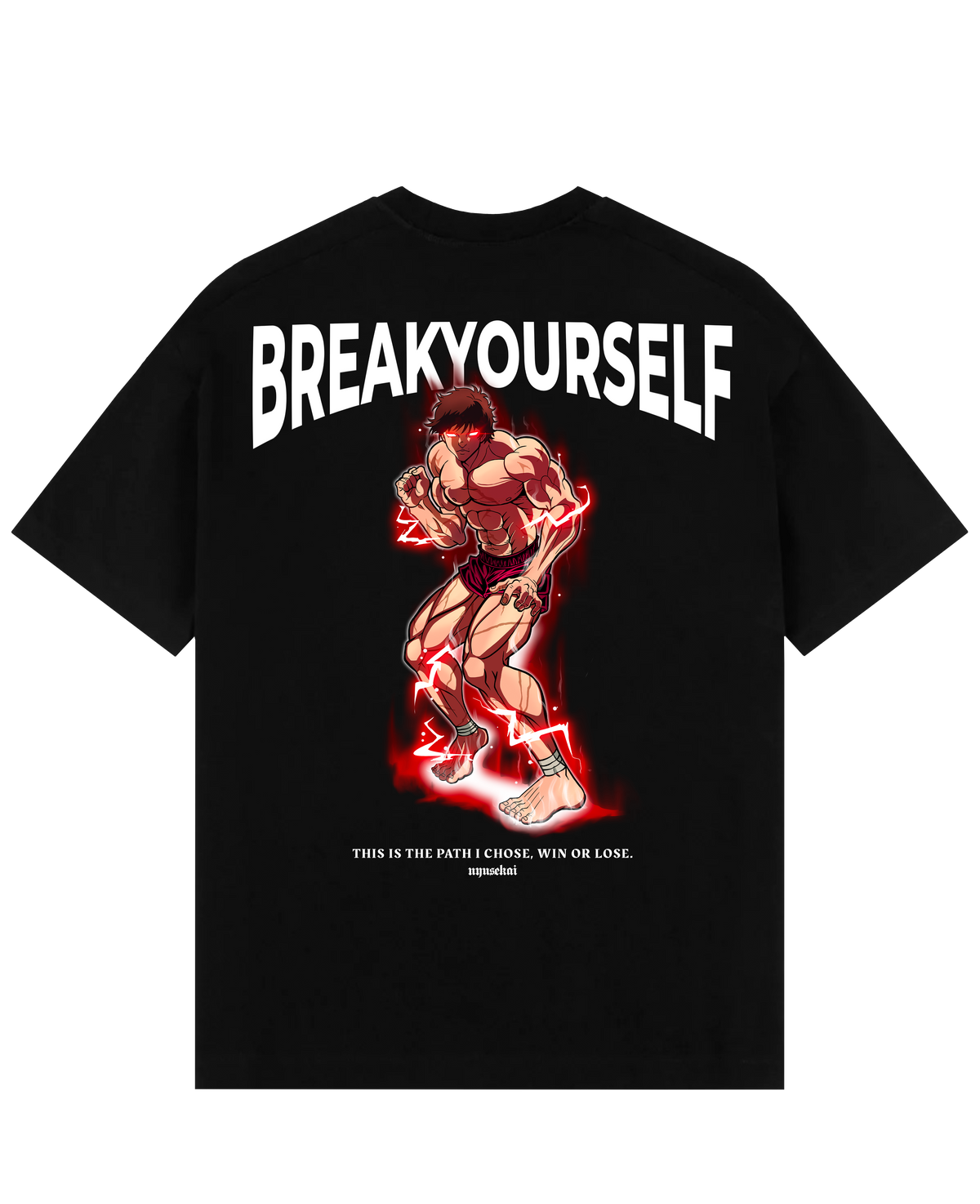 Baki X Breakyourself - BAKI Oversized T-Shirt