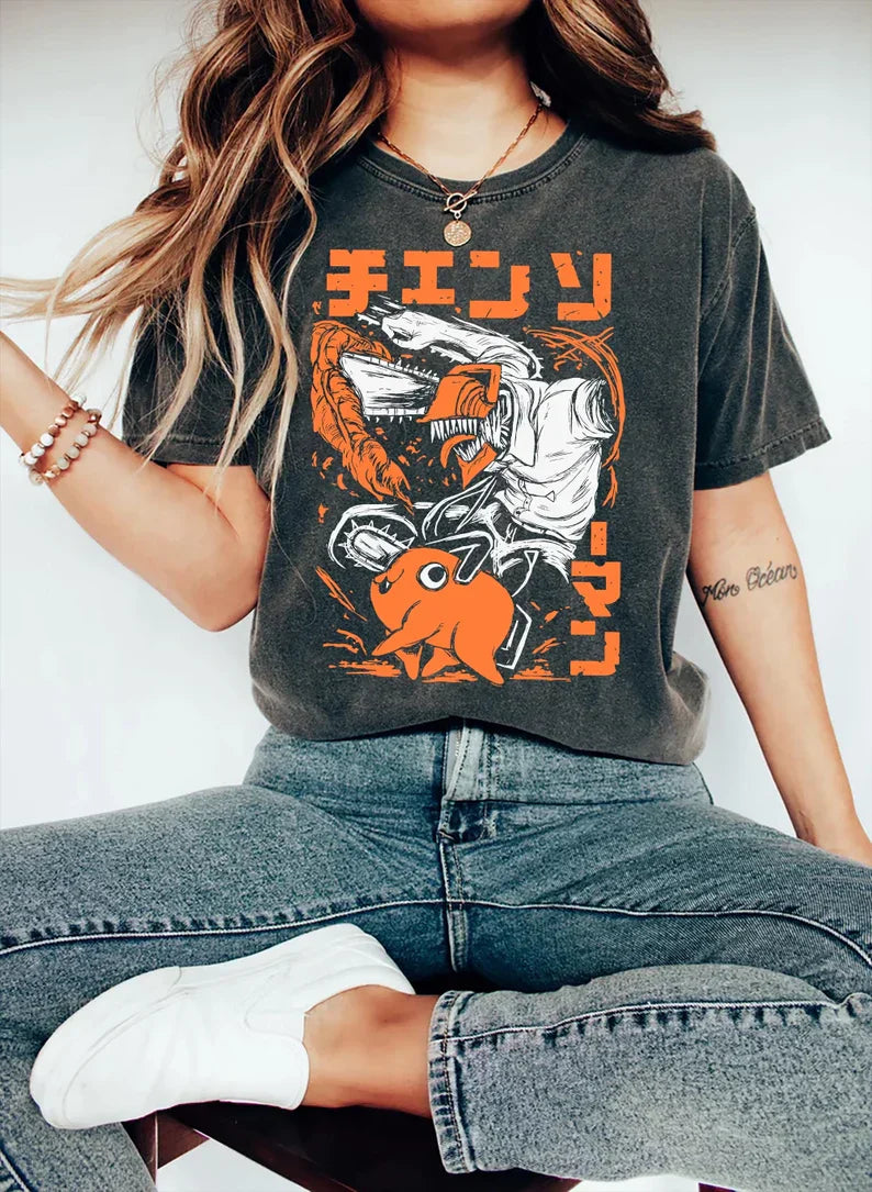 Chainsaw Devil T-Shirt - Nysekai
