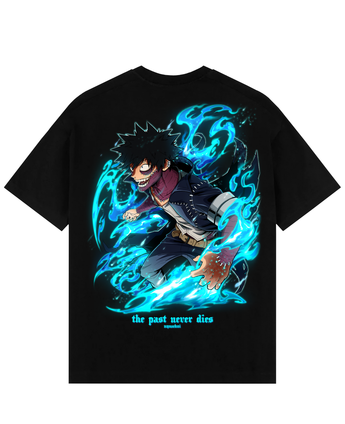 Dabi X The past never dies - My Hero Academia Oversized T-Shirt